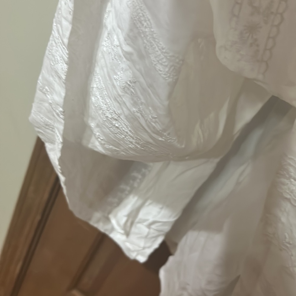 Draper James White Eyelet Maxi Dress - Picture 7 of 7